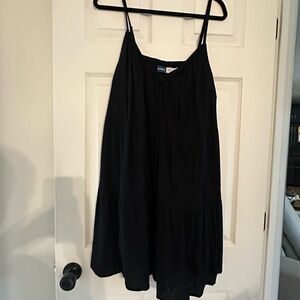 Old Navy Black Eyelet Mini Dress Size 2X